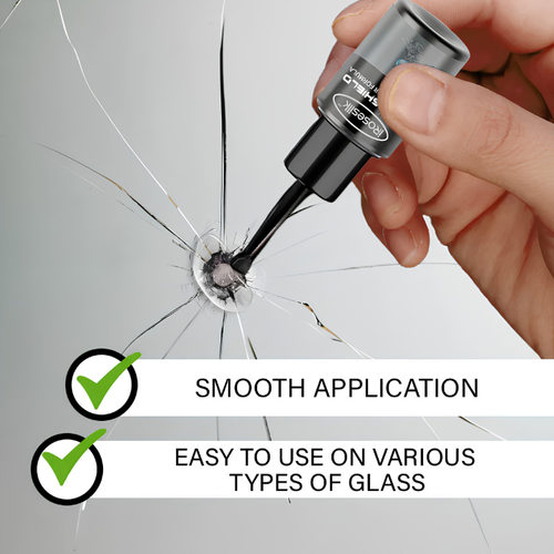 Voptenix GlassFix — Windshield Chip & Crack Repair Kit